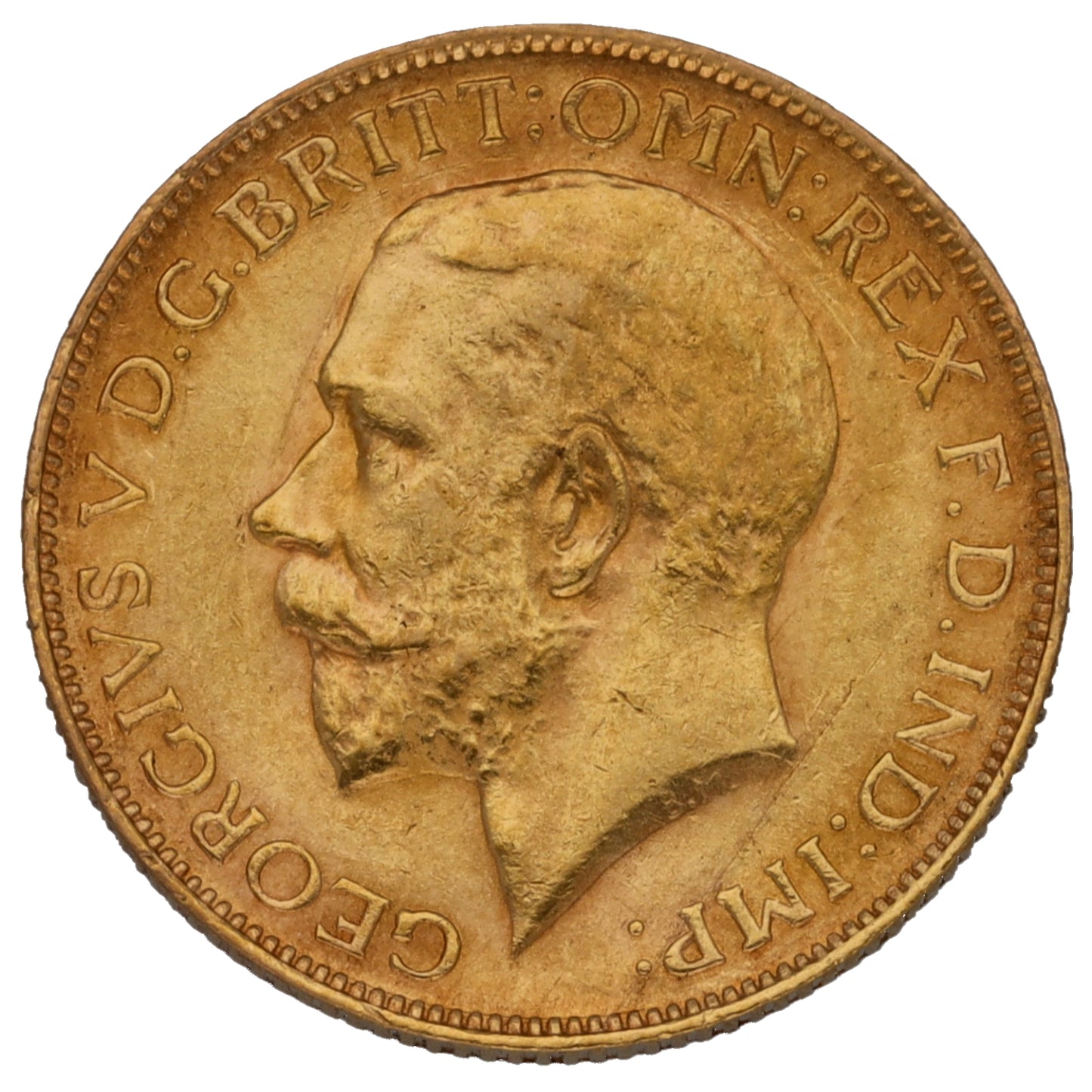 22ct Gold King George V Full Sovereign Coin 1925
