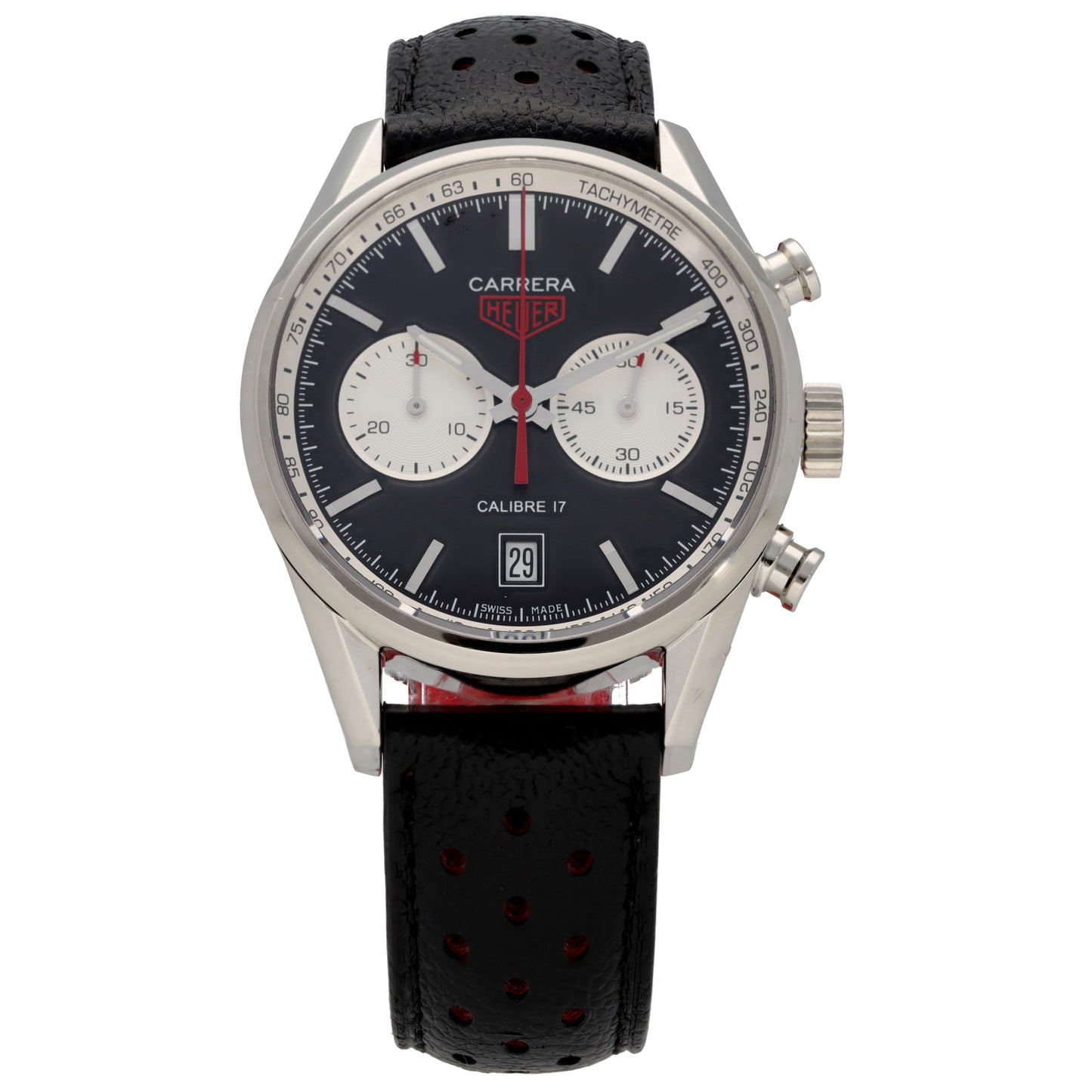 Tag Heuer Carrera CV211D 41mm Stainless Steel Watch