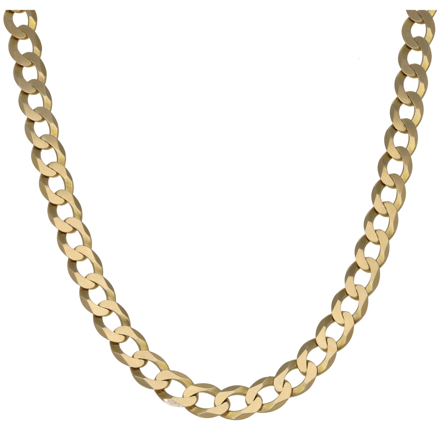9ct Gold Curb Chain 20"