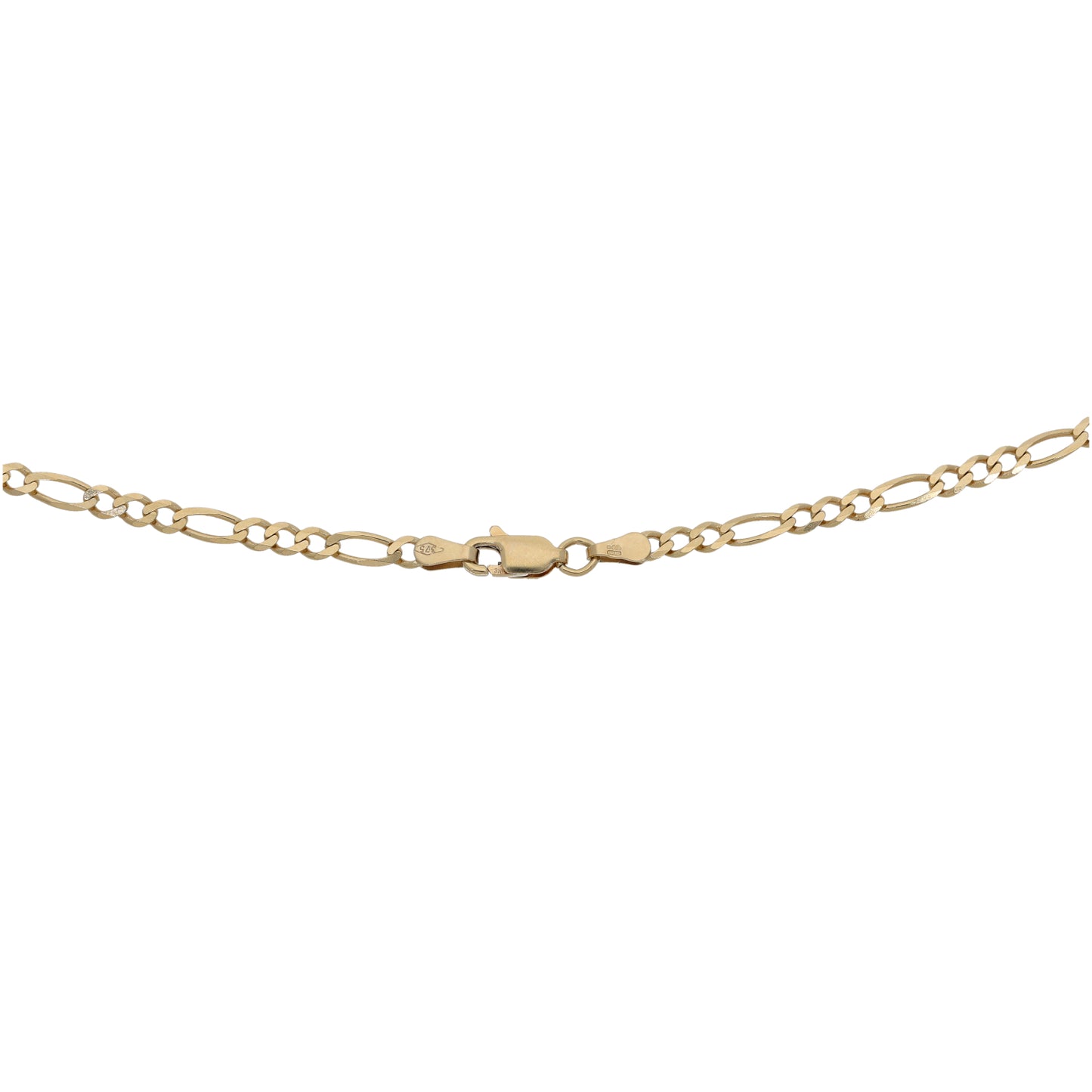 9ct Gold Figaro Chain 20"