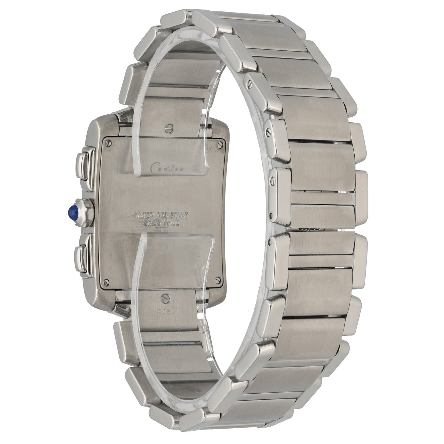 Cartier Tank Francaise W51001Q3 28mm Stainless Steel Watch