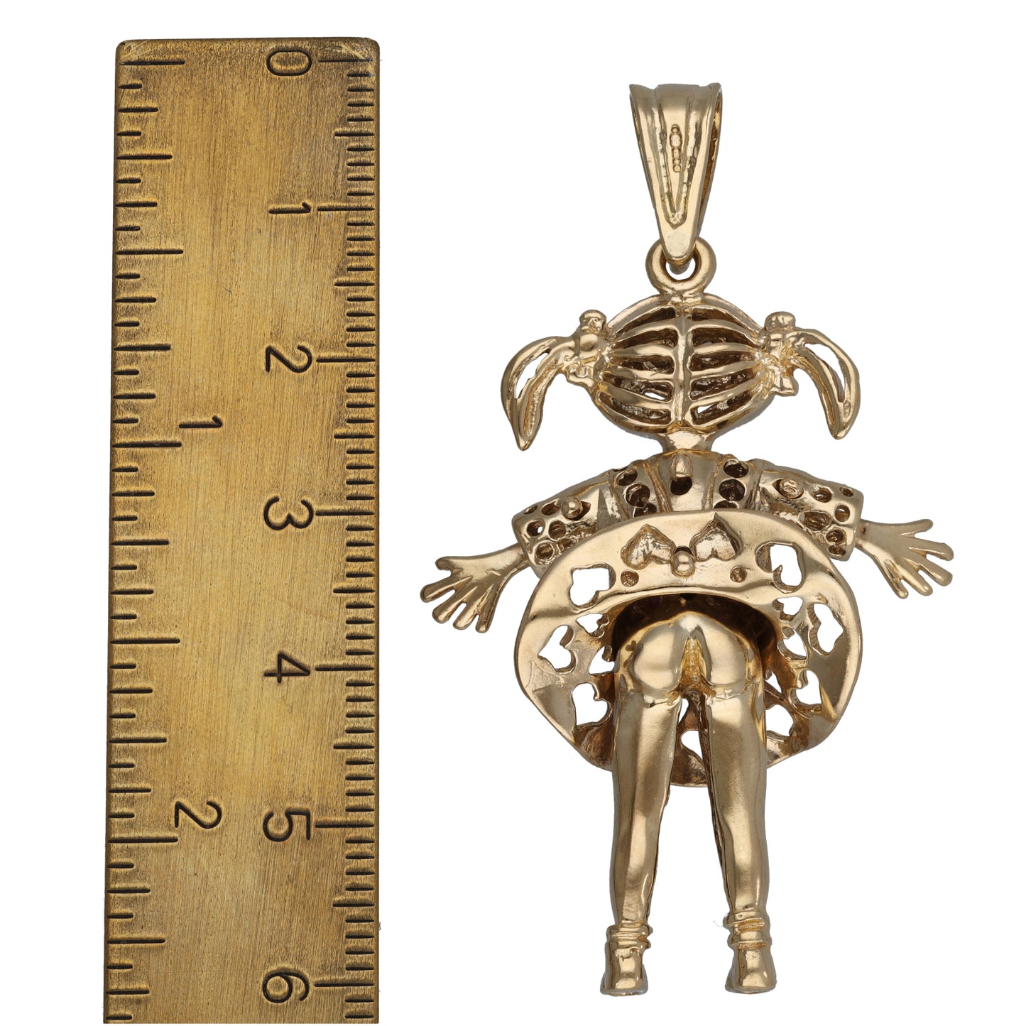 9ct Gold Imitation Dolly Pendant