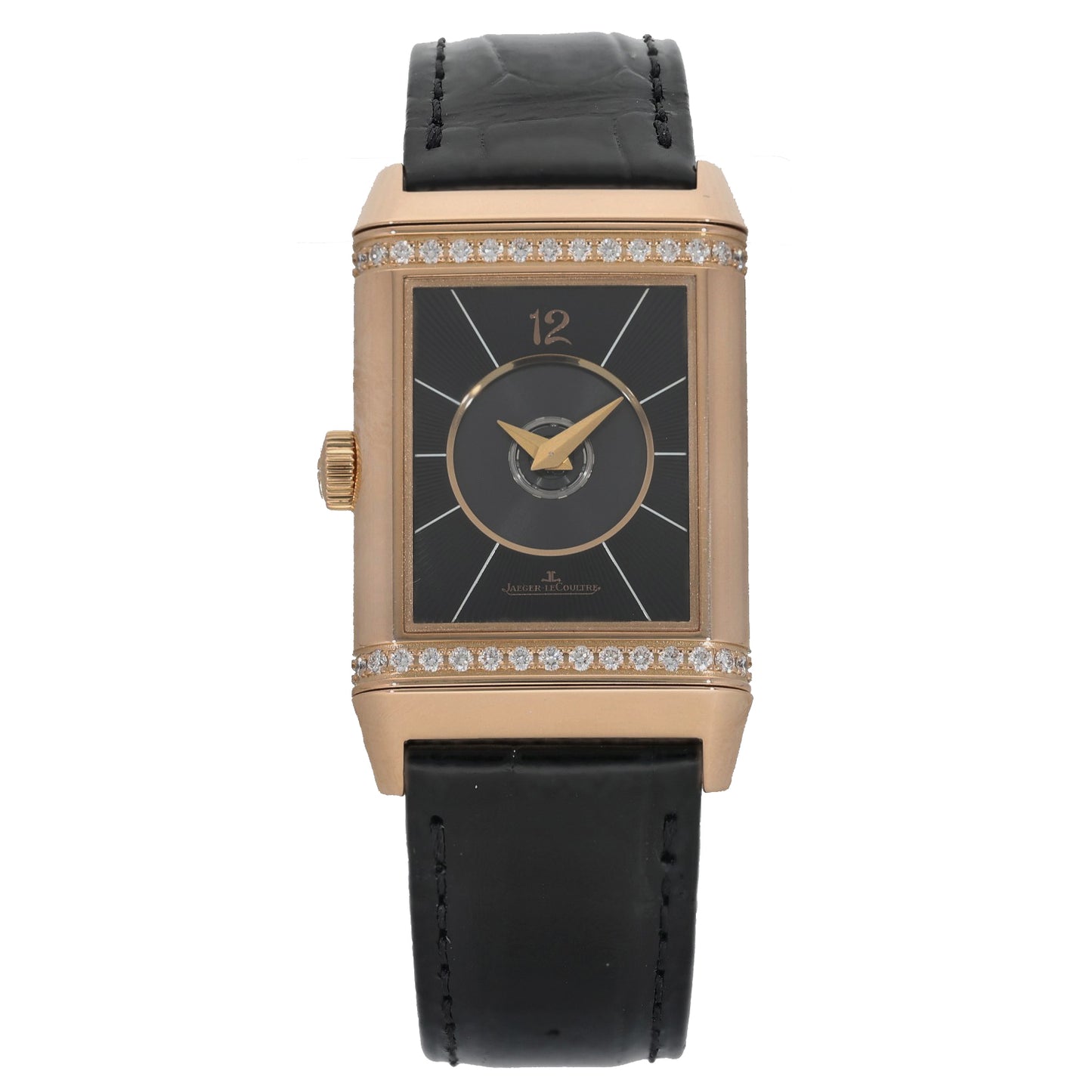 Jaeger-leCoultre Reverso Classic Medium Duetto 212.2.76 24mm Gold Watch