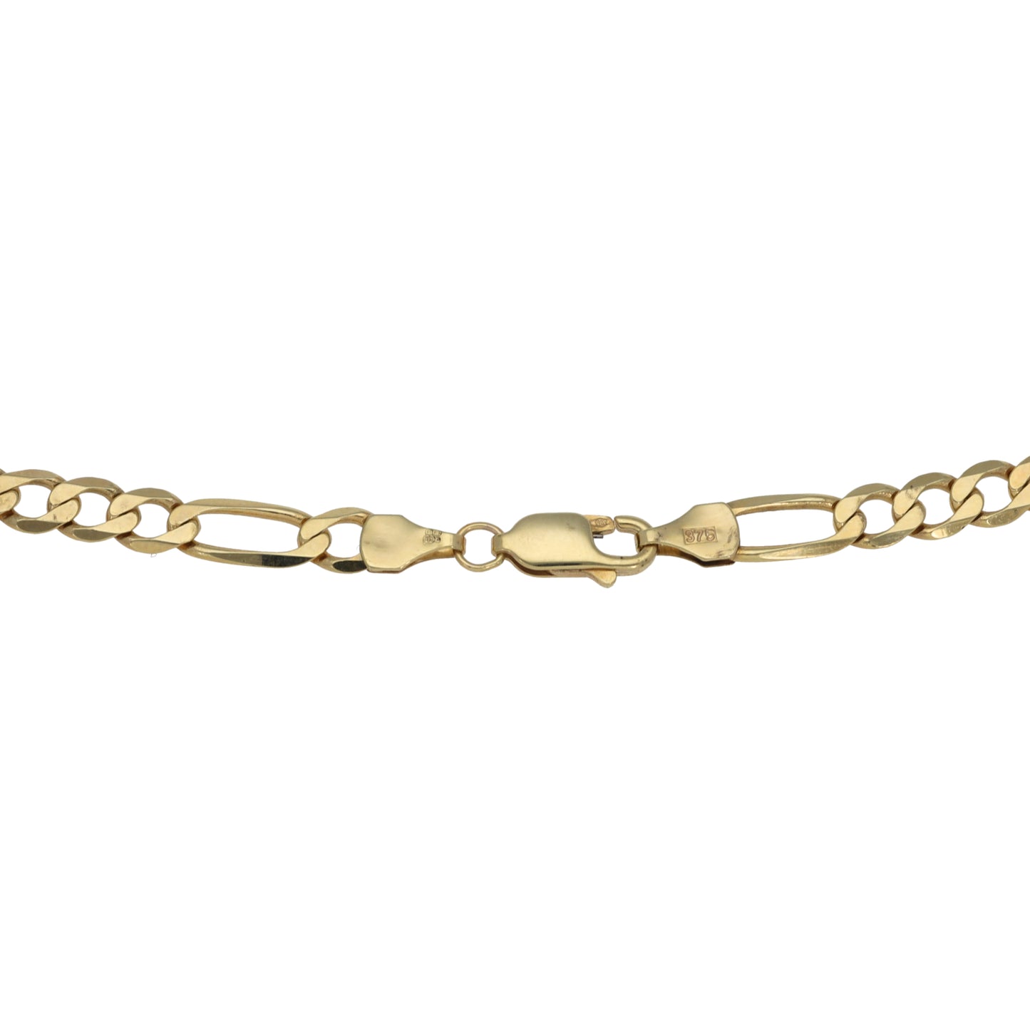 9ct Gold Figaro Chain 18"