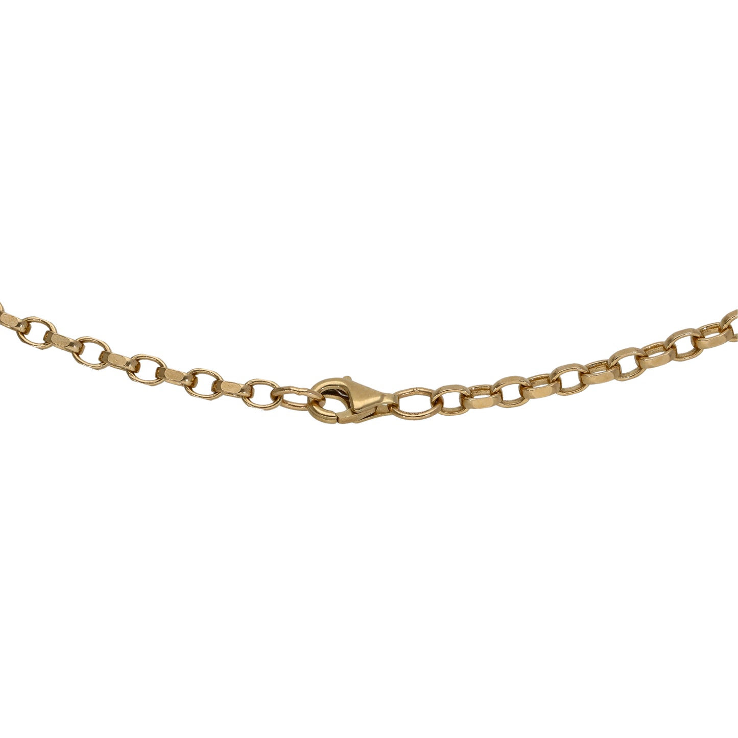 9ct Gold Curb Chain 20"