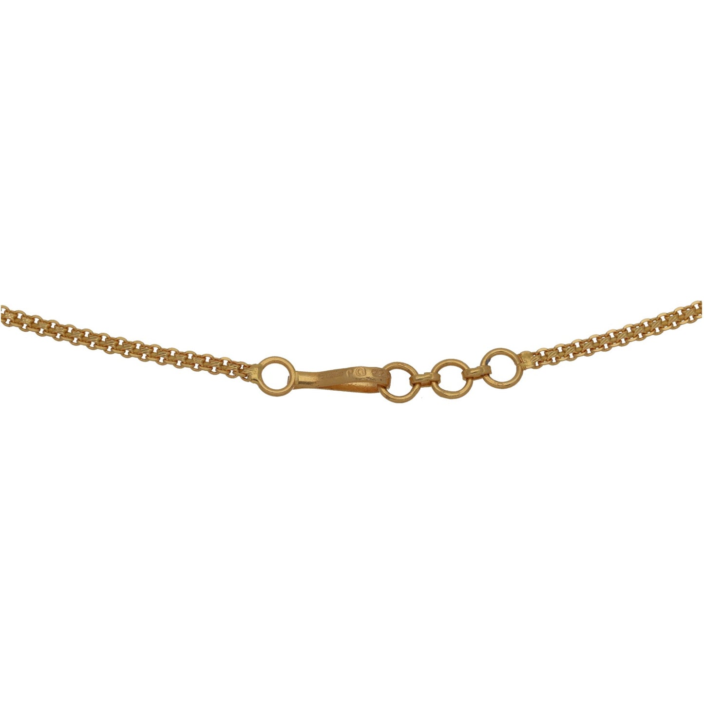 22ct Gold Fancy Necklace 16"