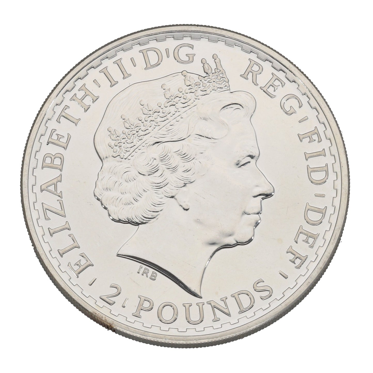 Fine Silver Queen Elizabeth II 1 OZ Britannia Coin 2013