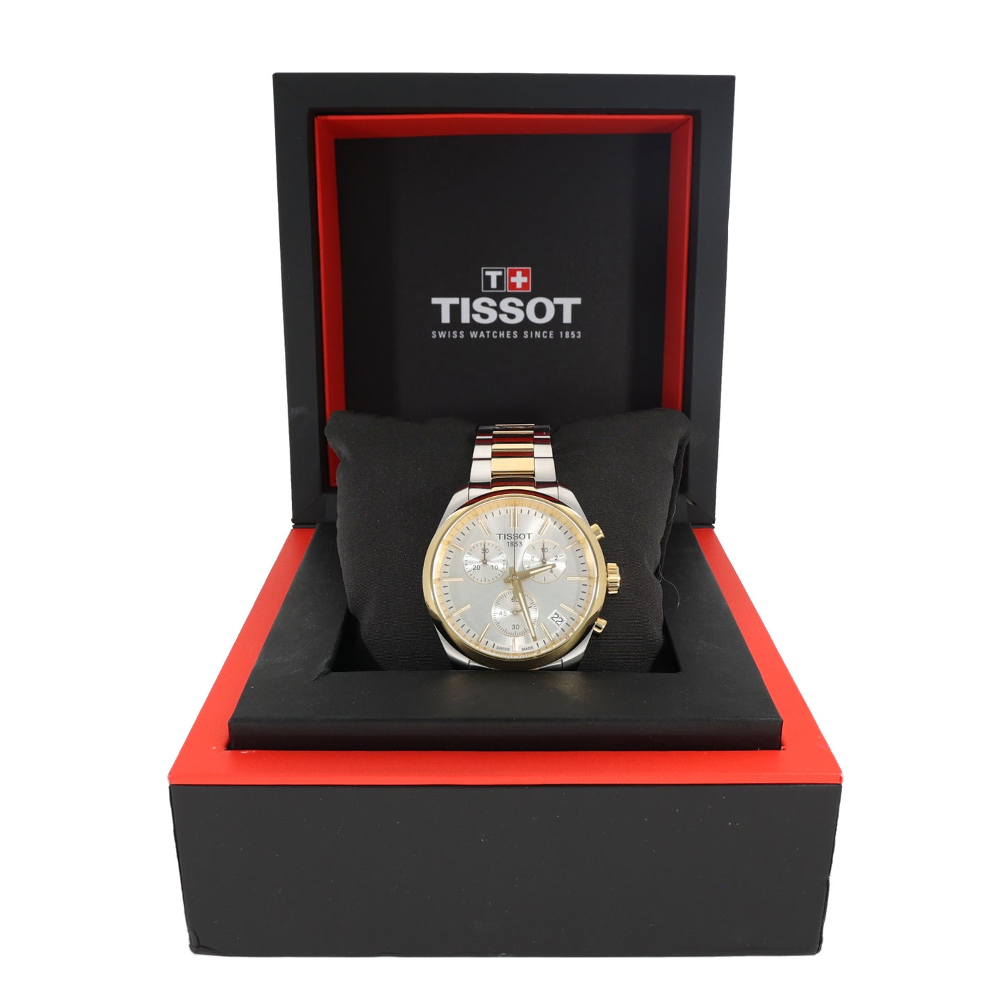 Tissot PR100 T150417A 40mm Stainless Steel Watch