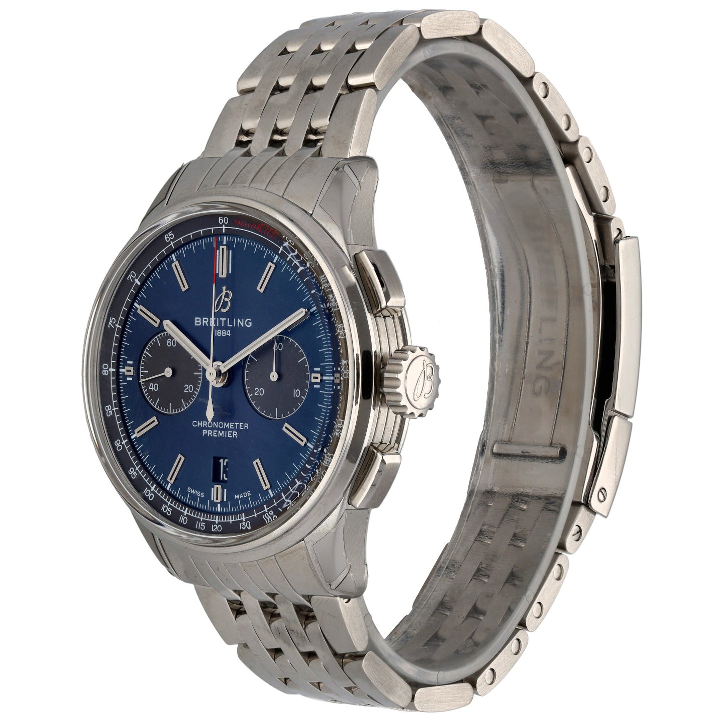 Breitling Premier B01 AB0118 42mm Stainless Steel Watch