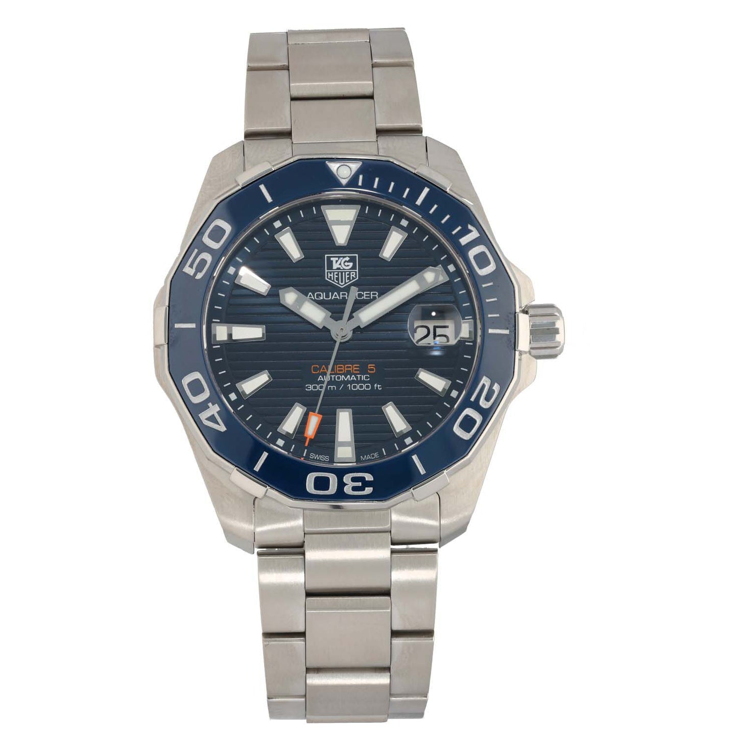 Tag Heuer Aquaracer WAY211C 41mm Stainless Steel Watch