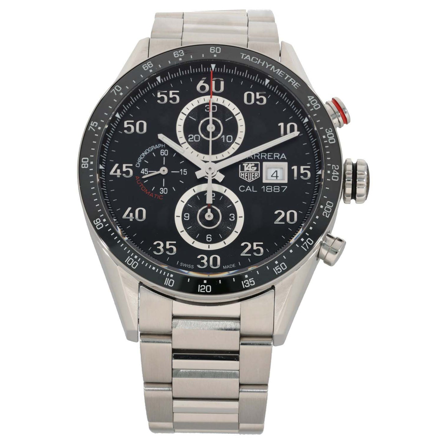 Tag Heuer Carrera CAR2A10-0 43mm Stainless Steel Watch