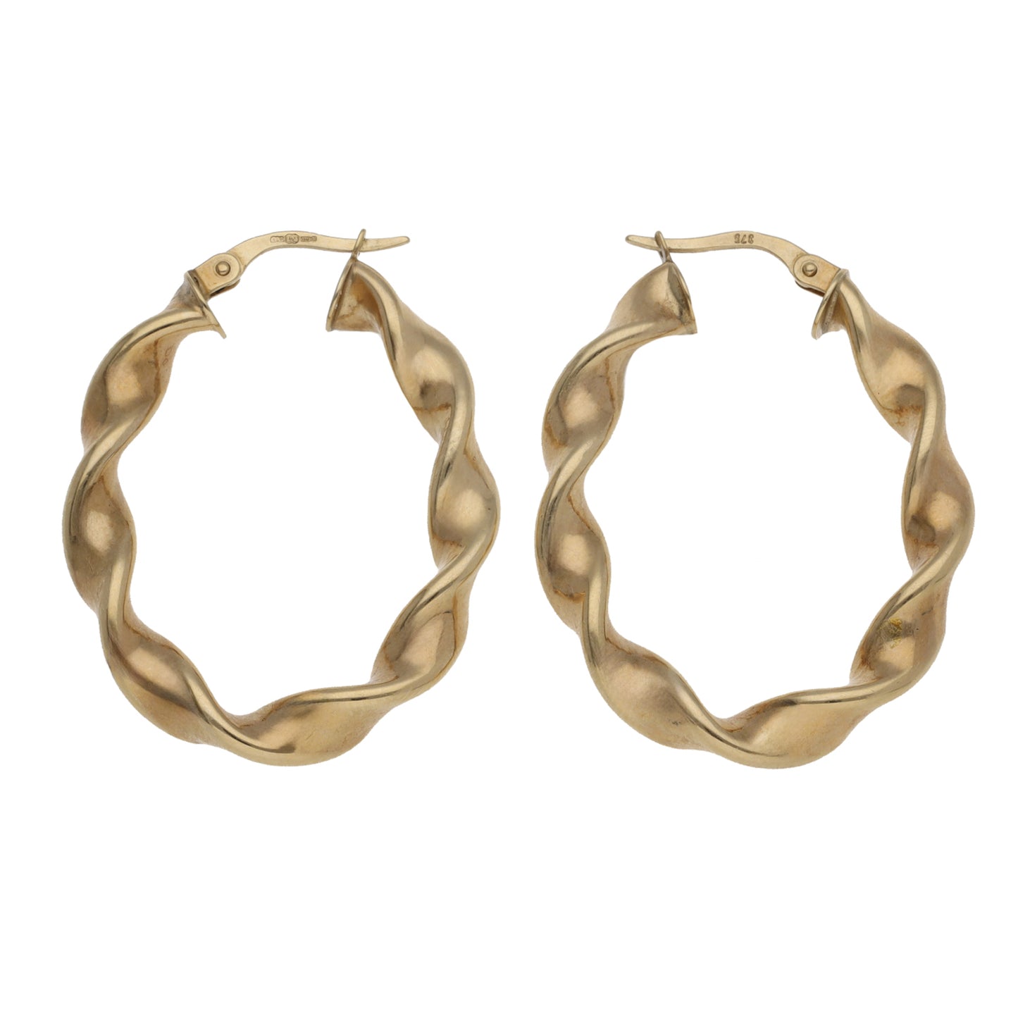 9ct Gold Hoop Earrings