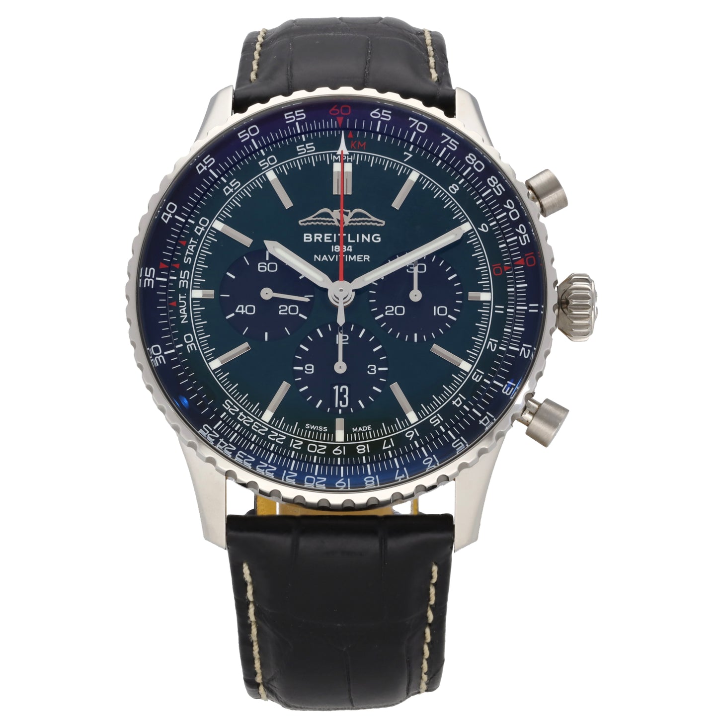 Breitling Navitimer AB0137 46mm Stainless Steel Watch