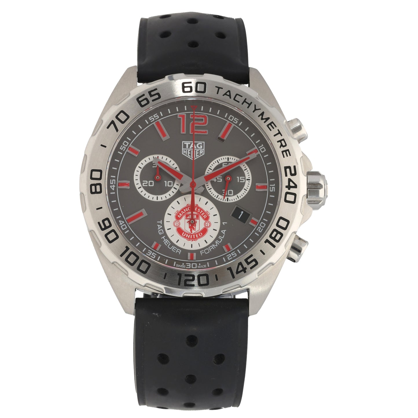 Tag Heuer Formula 1 Manchester United CAZ101M 43mm Stainless Steel Watch
