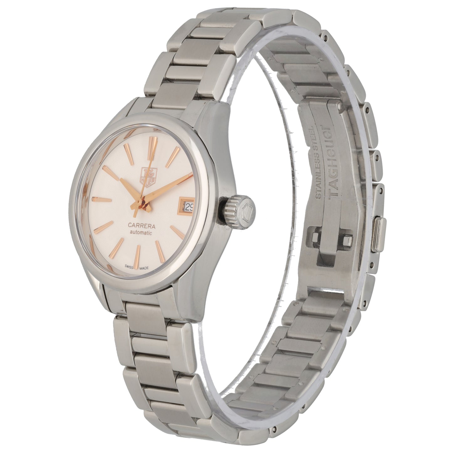 Tag Heuer Carrera WAR2412-0 28mm Stainless Steel Watch