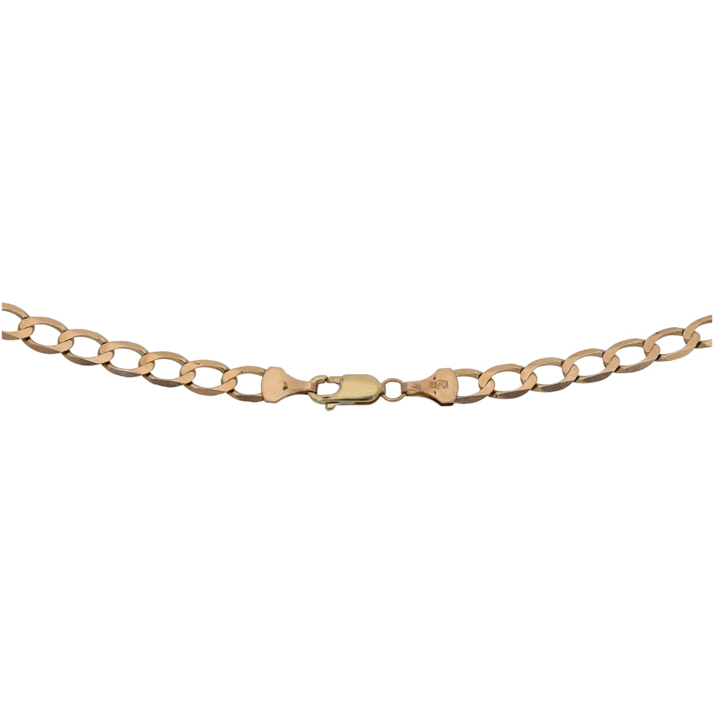 9ct Gold Curb Chain 24"
