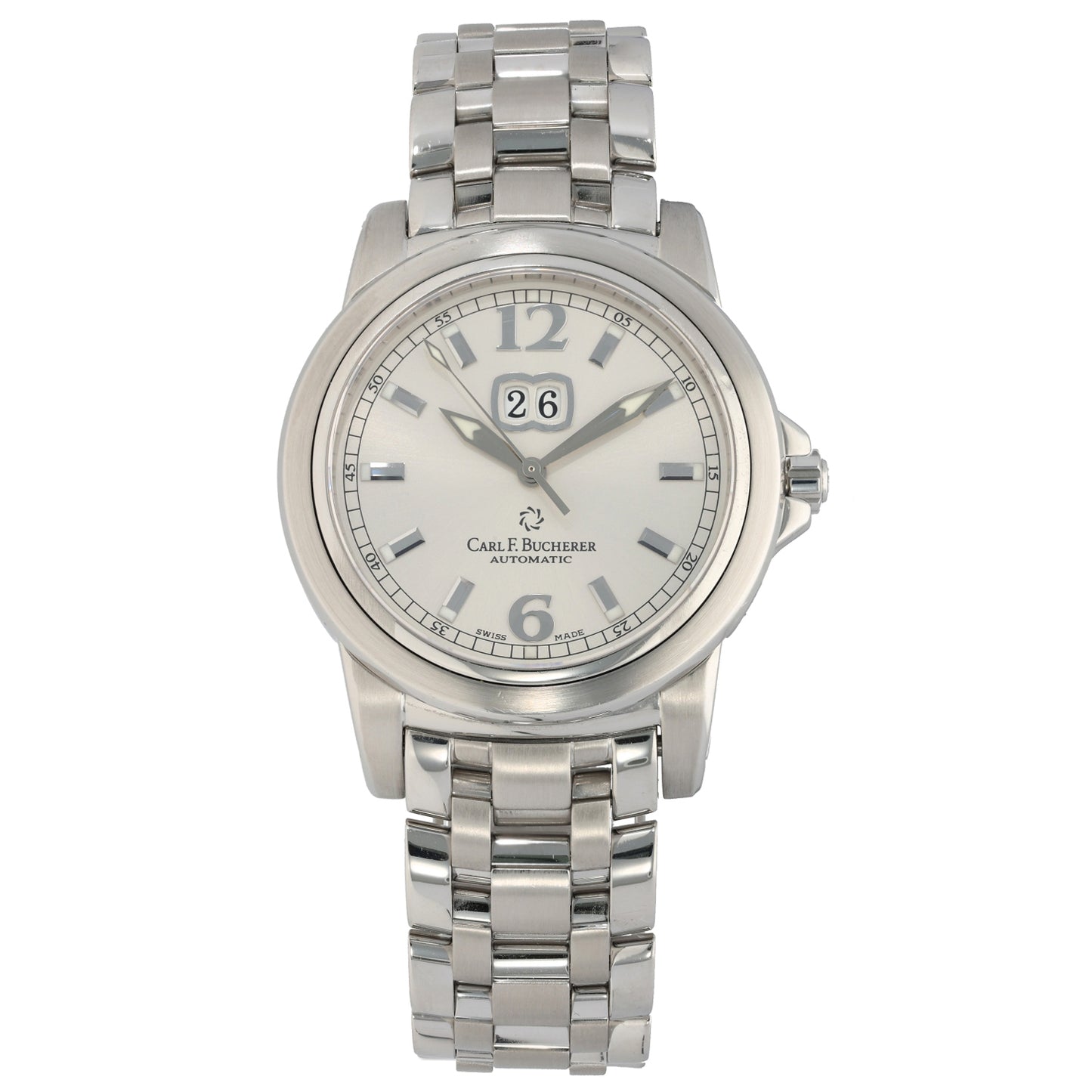 Carl F. Bucherer Patravi 14580.620 39mm Stainless Steel Watch