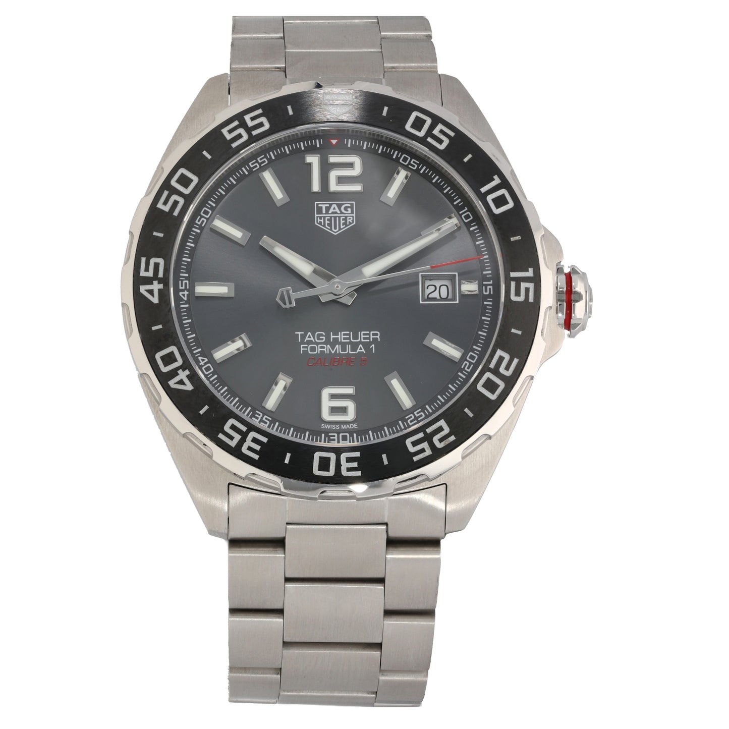 Tag Heuer Formula 1 WAZ2011 43mm Stainless Steel Watch