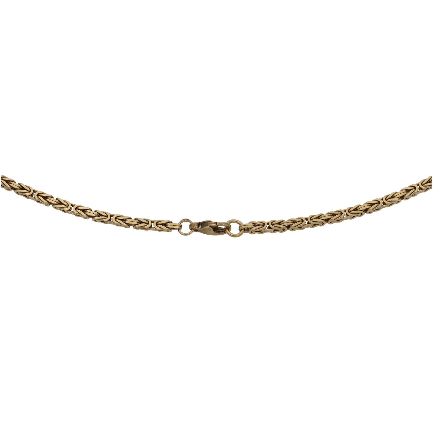 9ct Gold Fancy Necklace 18"