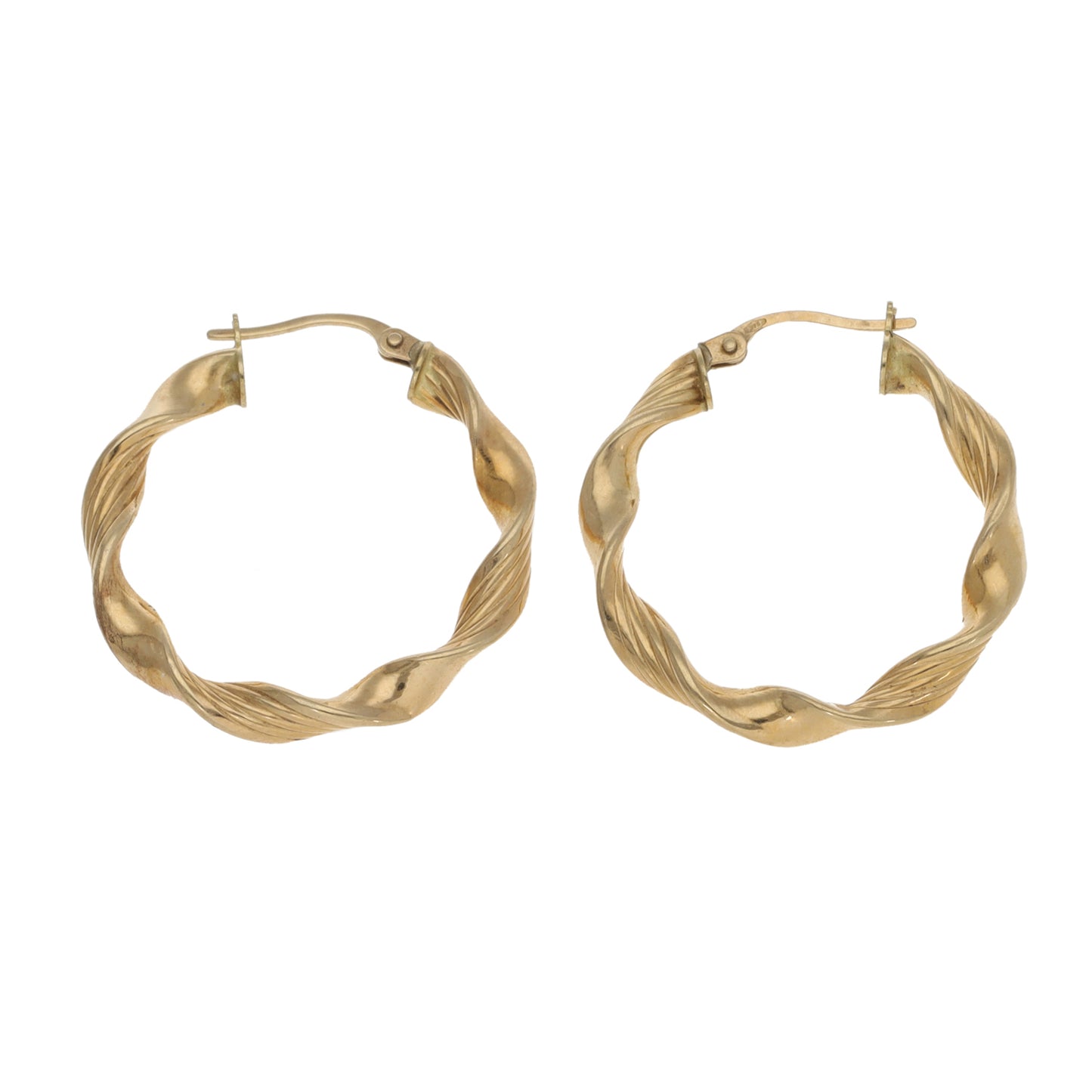 9ct Gold Hoop Earrings