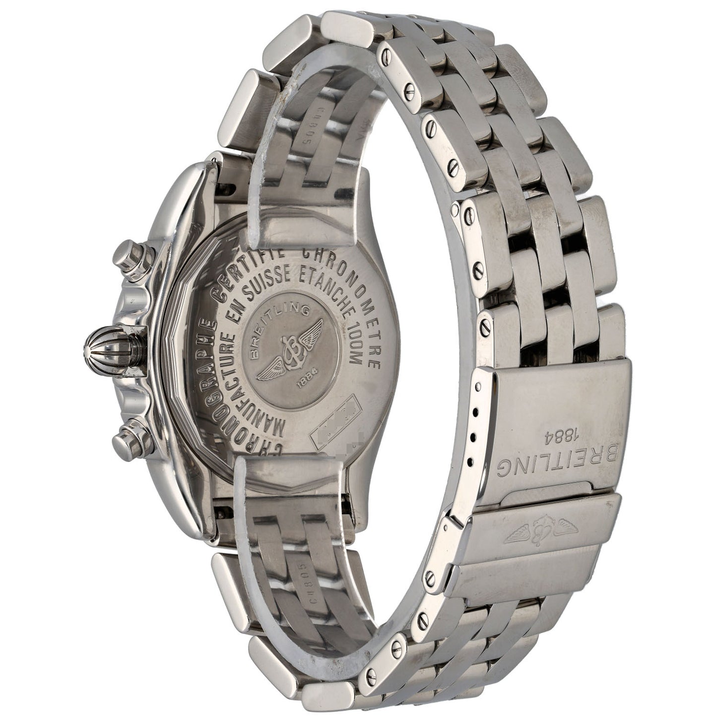 Breitling Cockpit A13358 39mm Stainless Steel Watch