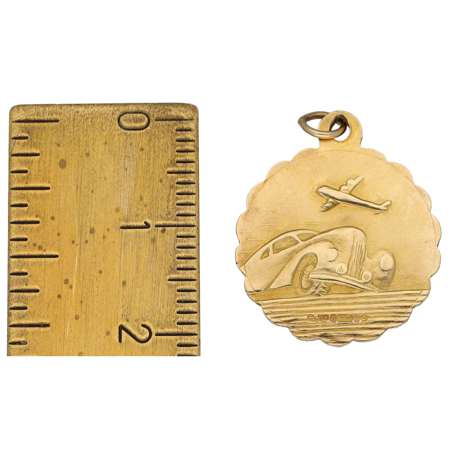 9ct Gold St Christopher Pendant