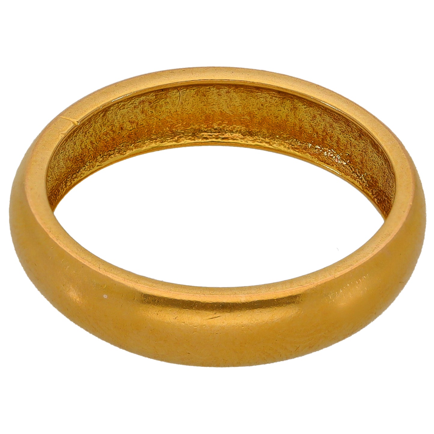 22ct Gold Plain Wedding Ring Size O