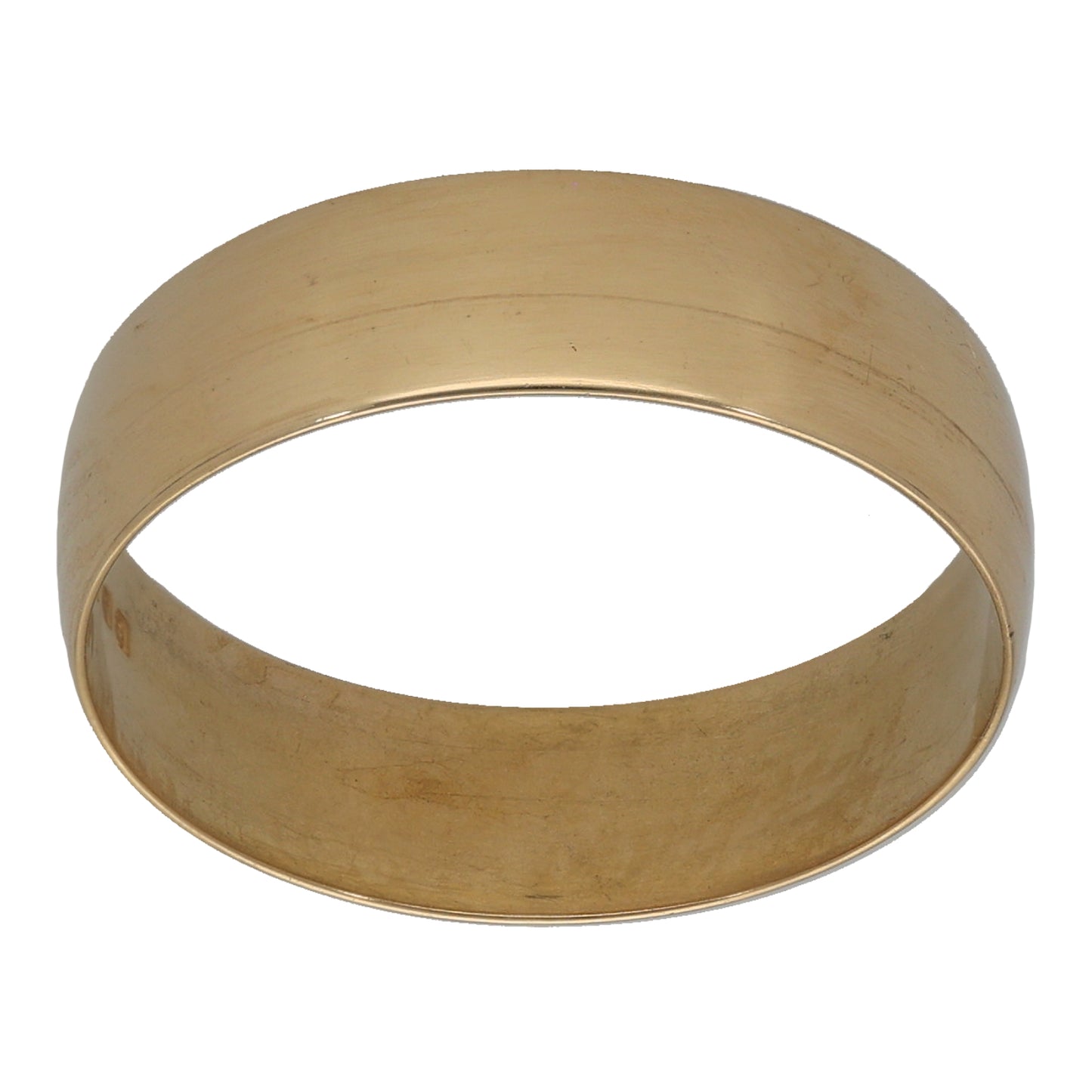 18ct Gold Plain Wedding Ring Size T
