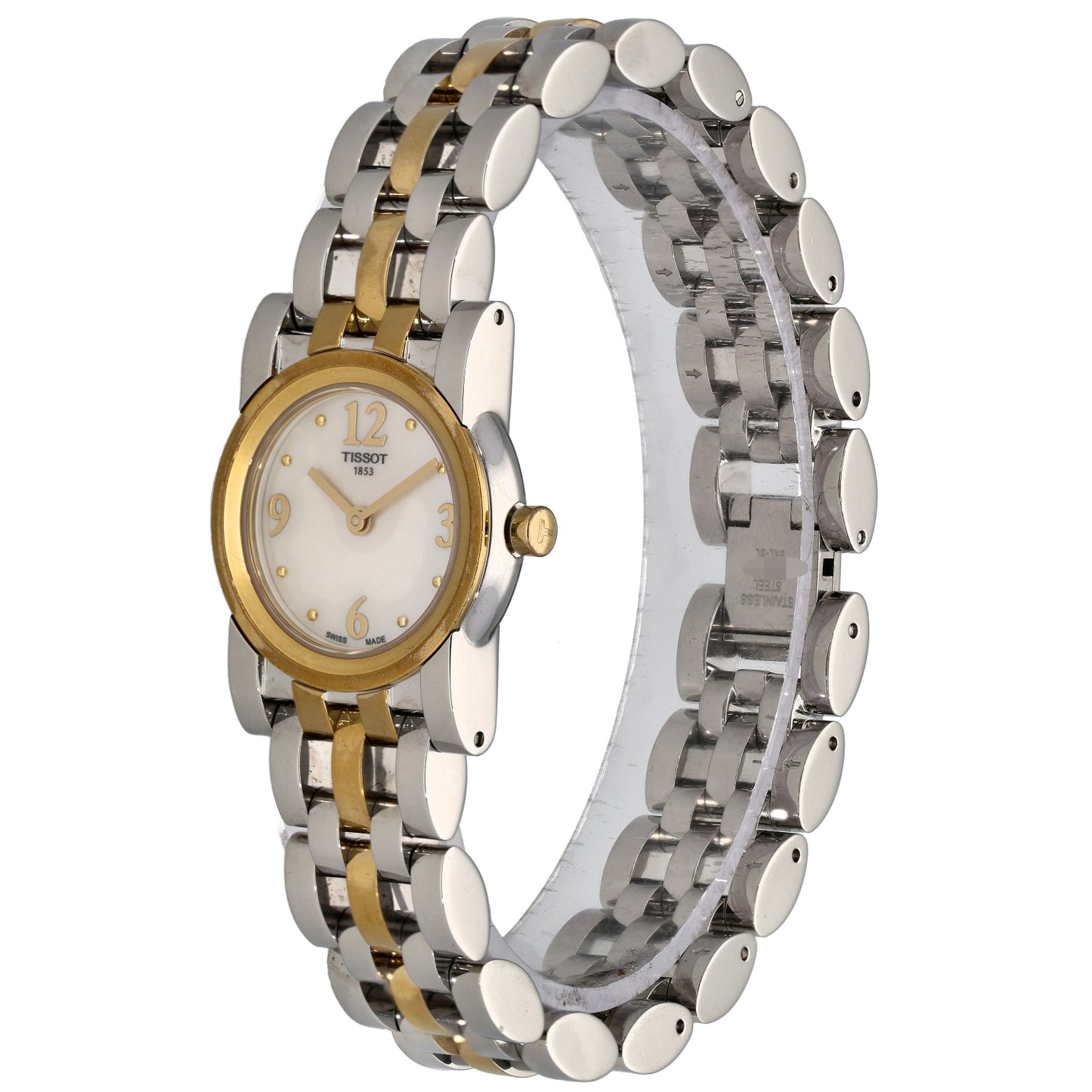 Tissot T-Classic T030 009 A 25mm Bi-Colour Watch