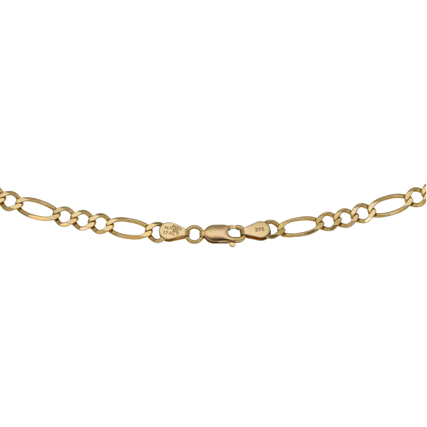 9ct Gold Figaro Chain 26"
