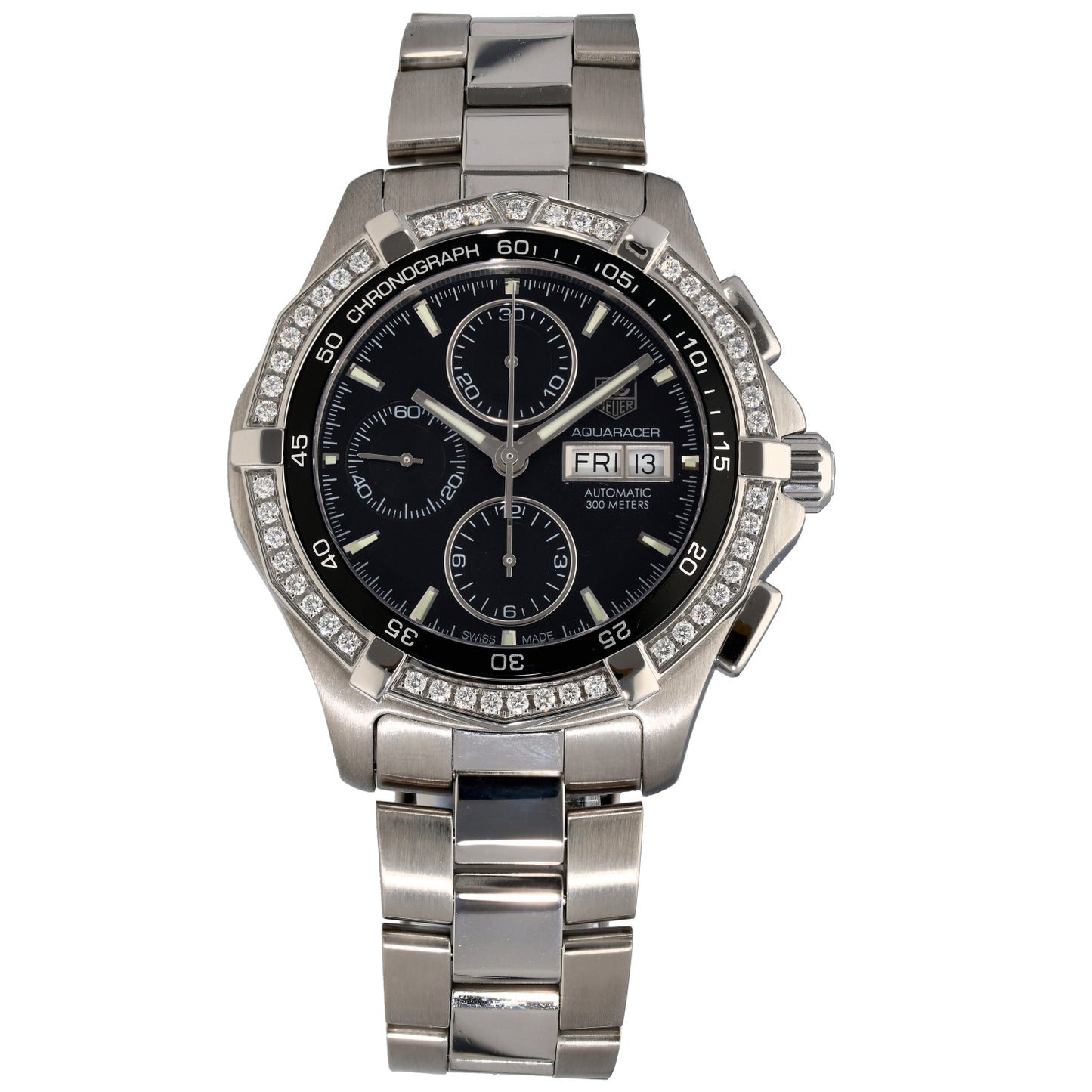 Tag Heuer Aquaracer CAF2014 43mm Stainless Steel Watch