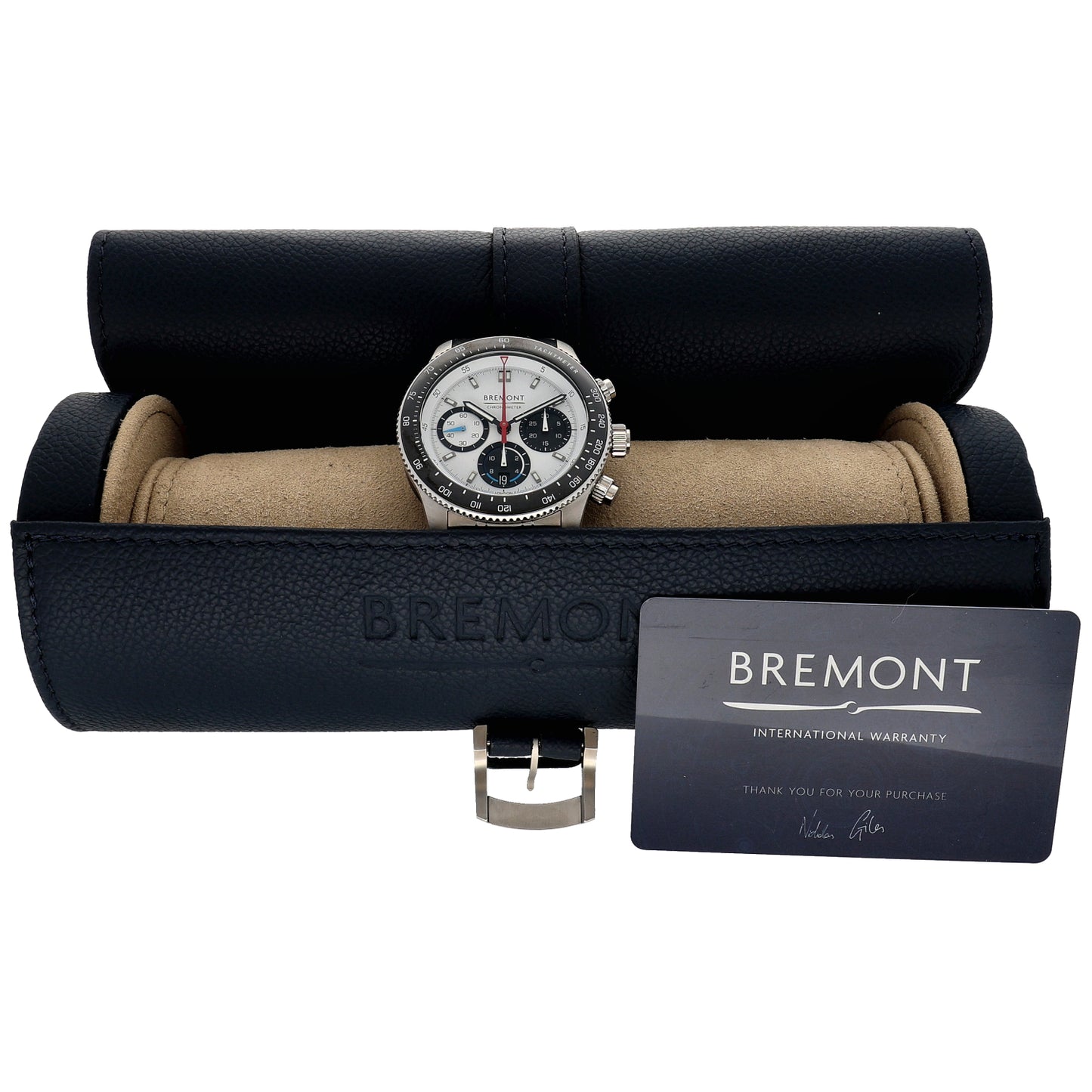 Bremont Williams Racing WR-22-SS-B 43mm Stainless Steel Watch
