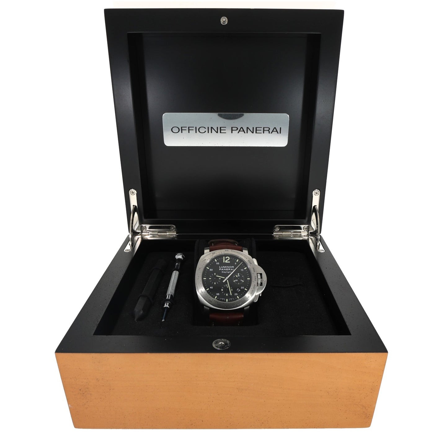 Panerai Luminor Chrono Daylight OP6699 44mm Stainless Steel Watch