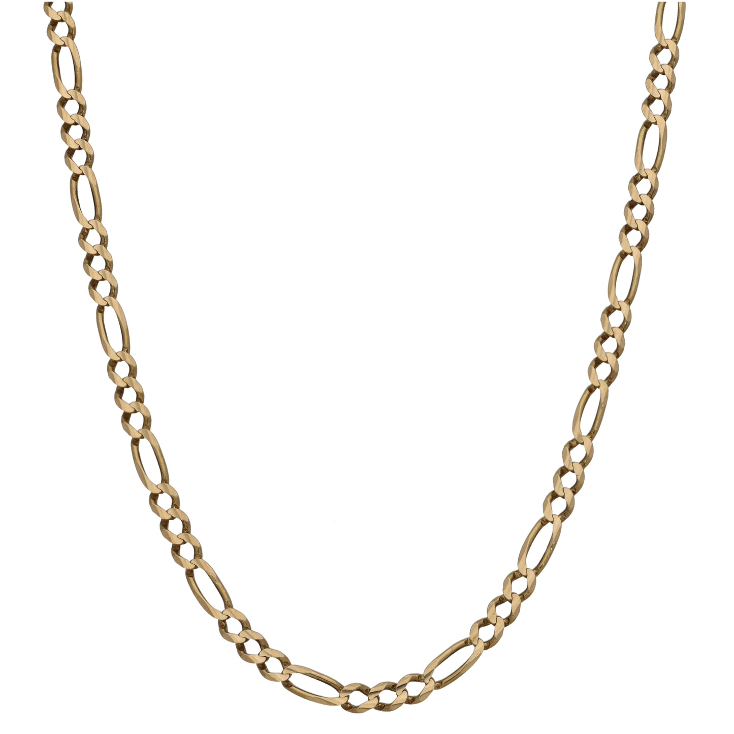 9ct Gold Figaro Chain 20"
