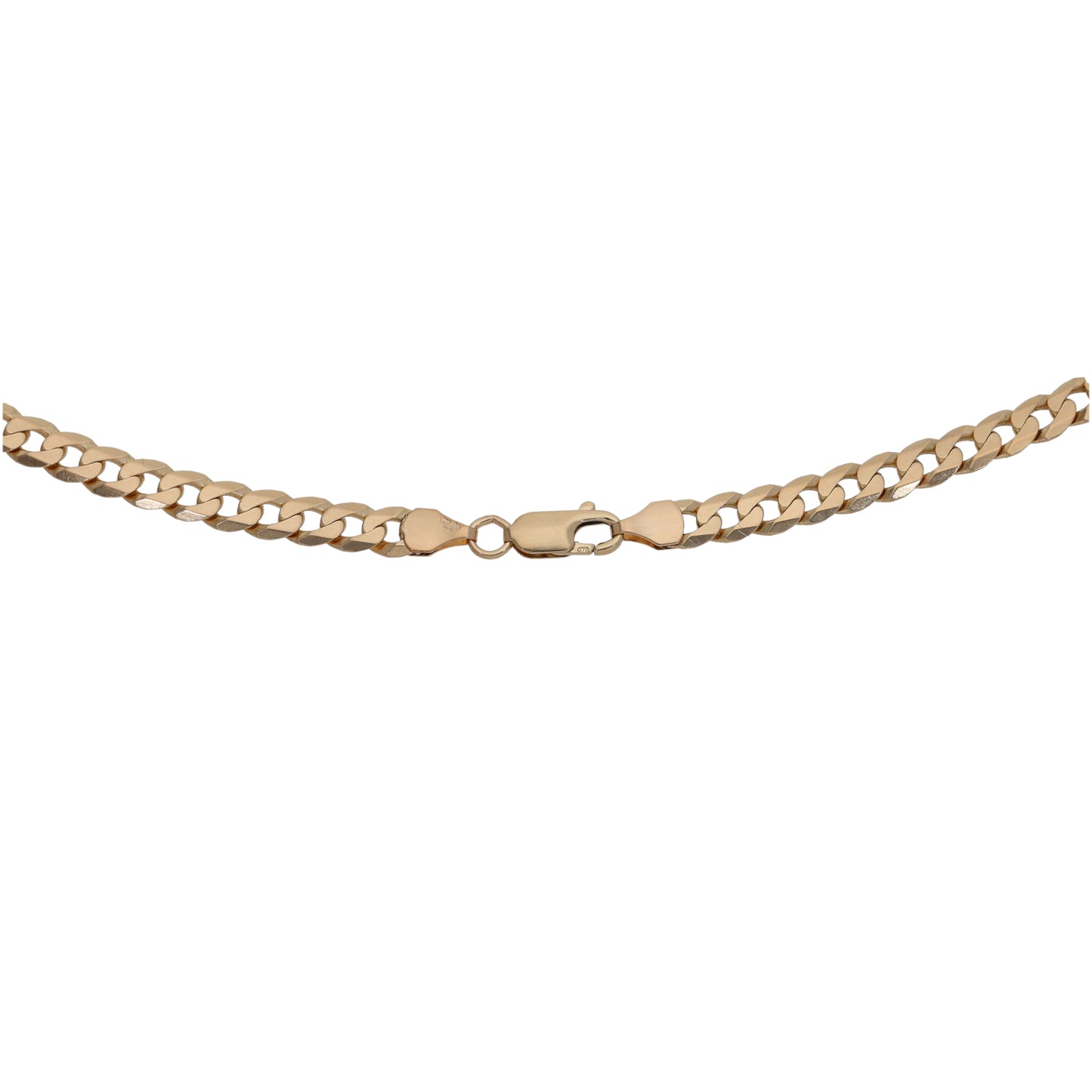 9ct Gold Curb Chain 20"