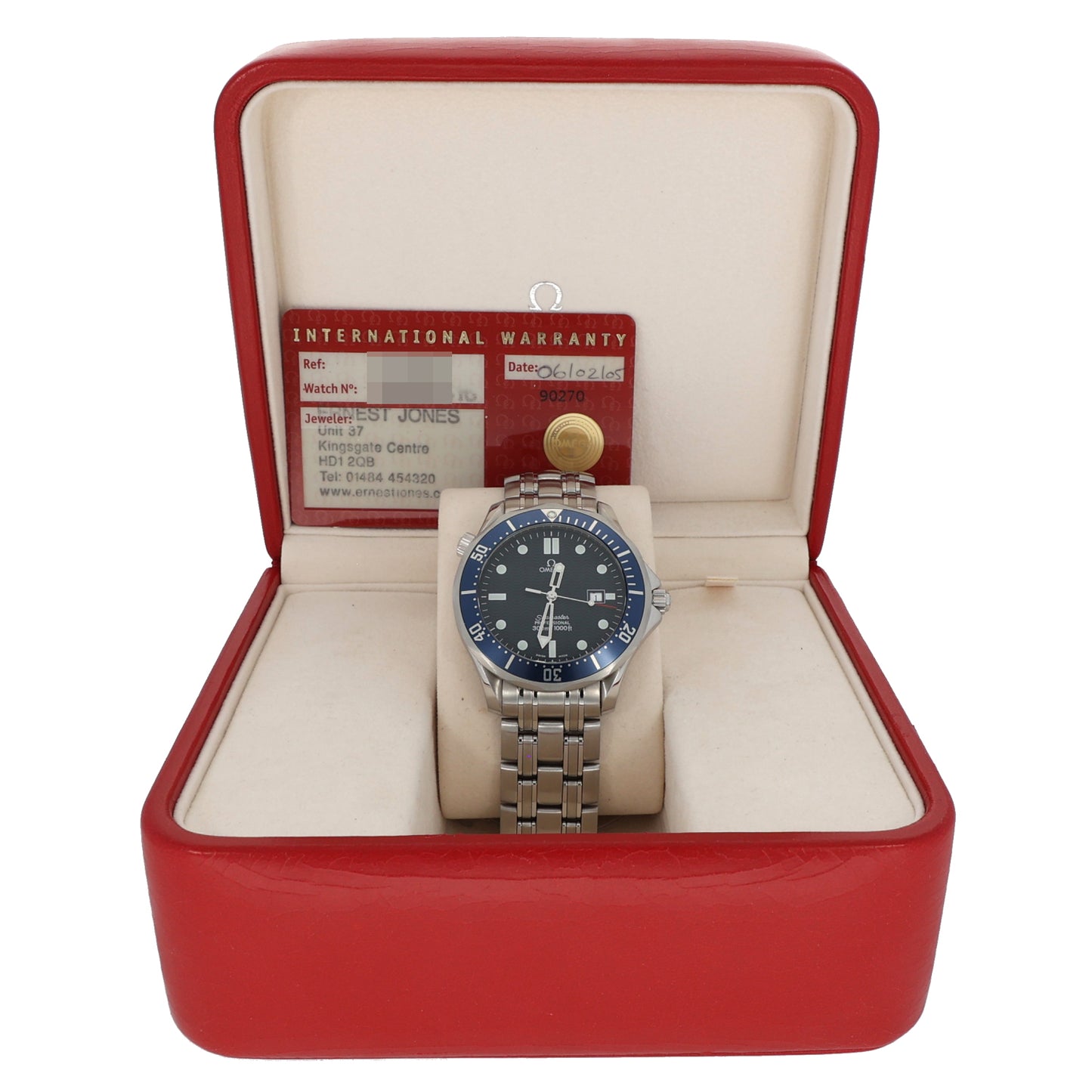 Omega Seamaster 2541.80.00 41mm Stainless Steel Watch