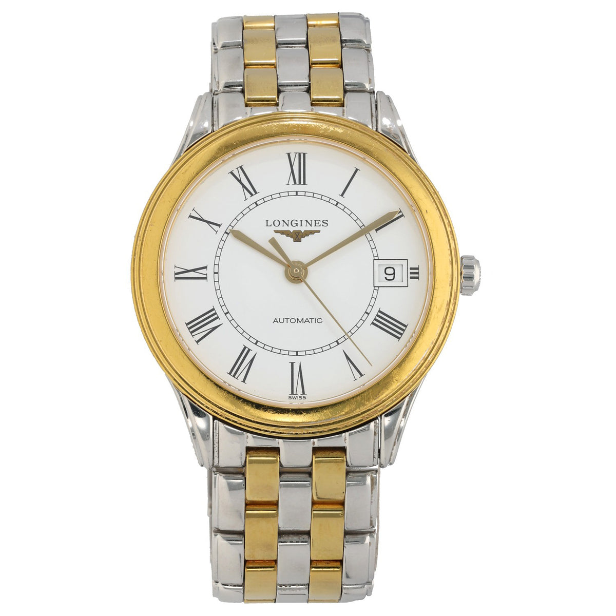 Longines Flagship L4.774.3 35.5mm Bi-Colour Watch
