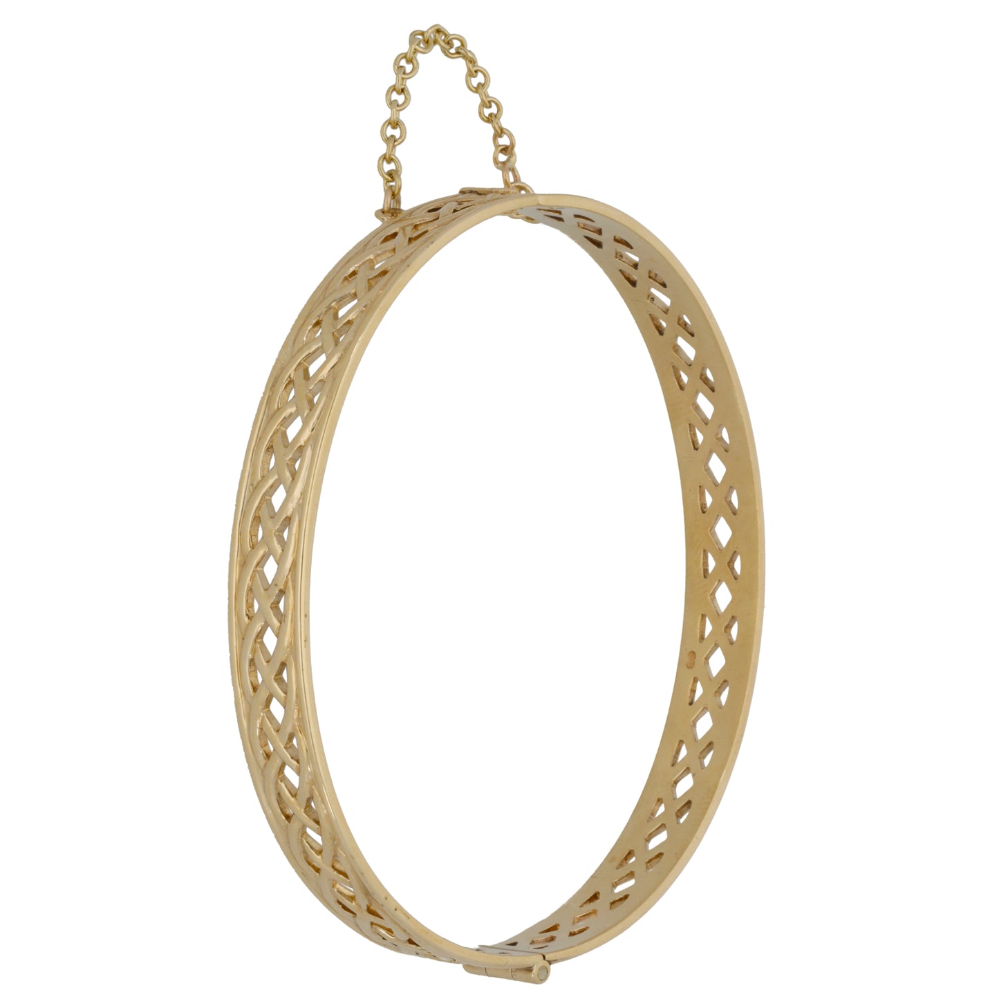 9ct Gold Hinged/Clasp Bangle