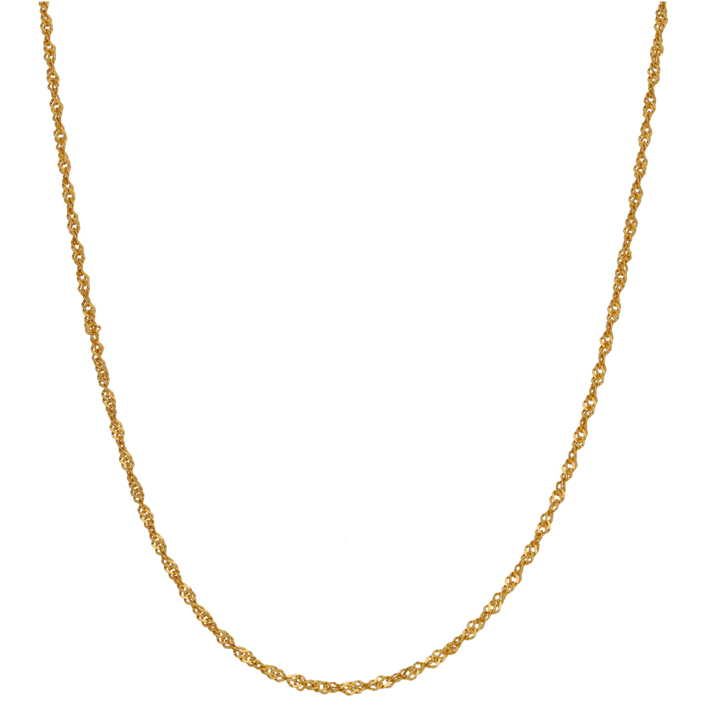 22ct Gold Singapore Chain 20"