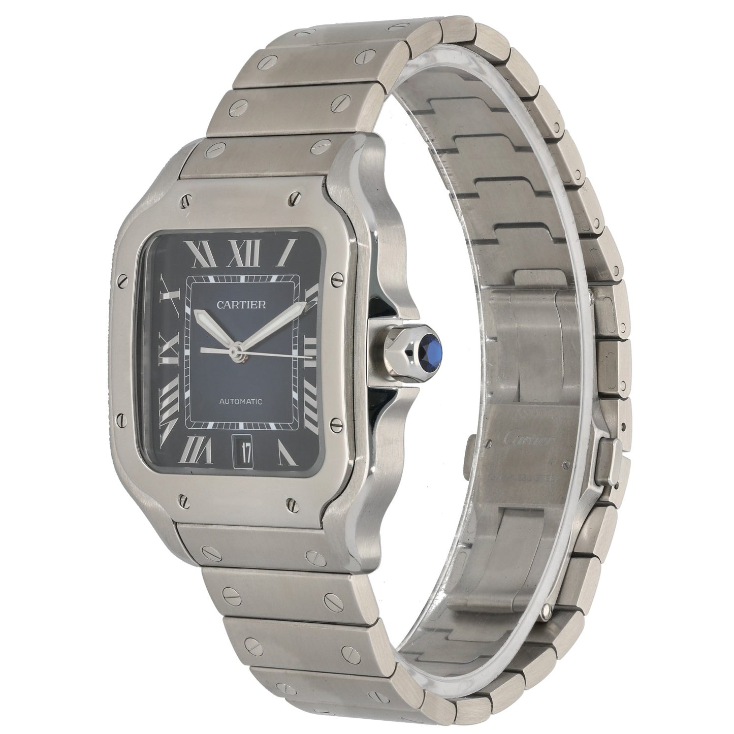 Cartier Santos WSSA0030 39.8mm Stainless Steel Watch