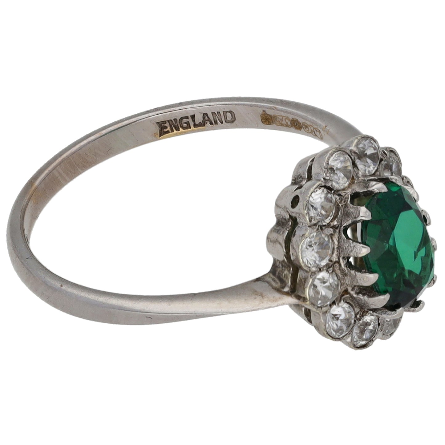 9ct Gold Imitation Dress/Cocktail Ring Size M