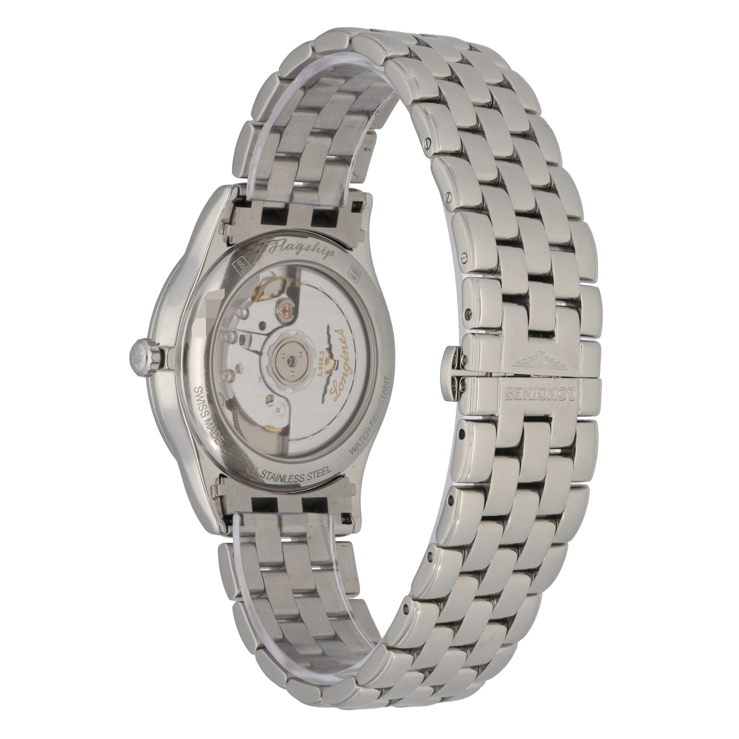 Longines Flagship L4.974.4 38.5mm Stainless Steel Watch