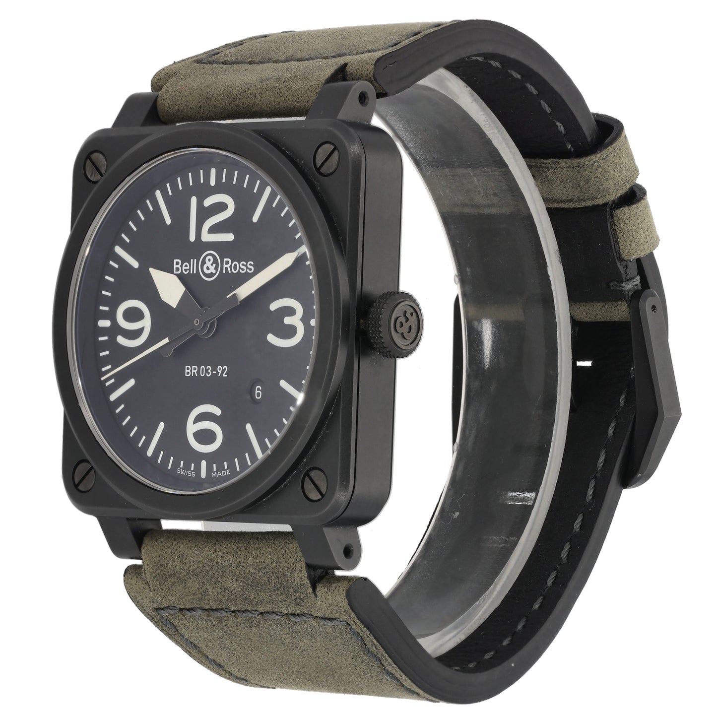 Bell & Ross BR03 BR03-92 42mm Ceramic Watch