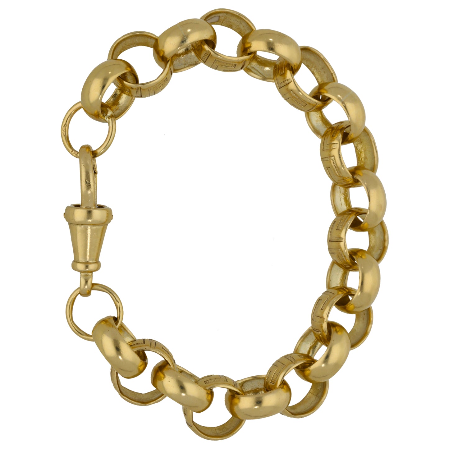 9ct Gold Belcher Bracelet