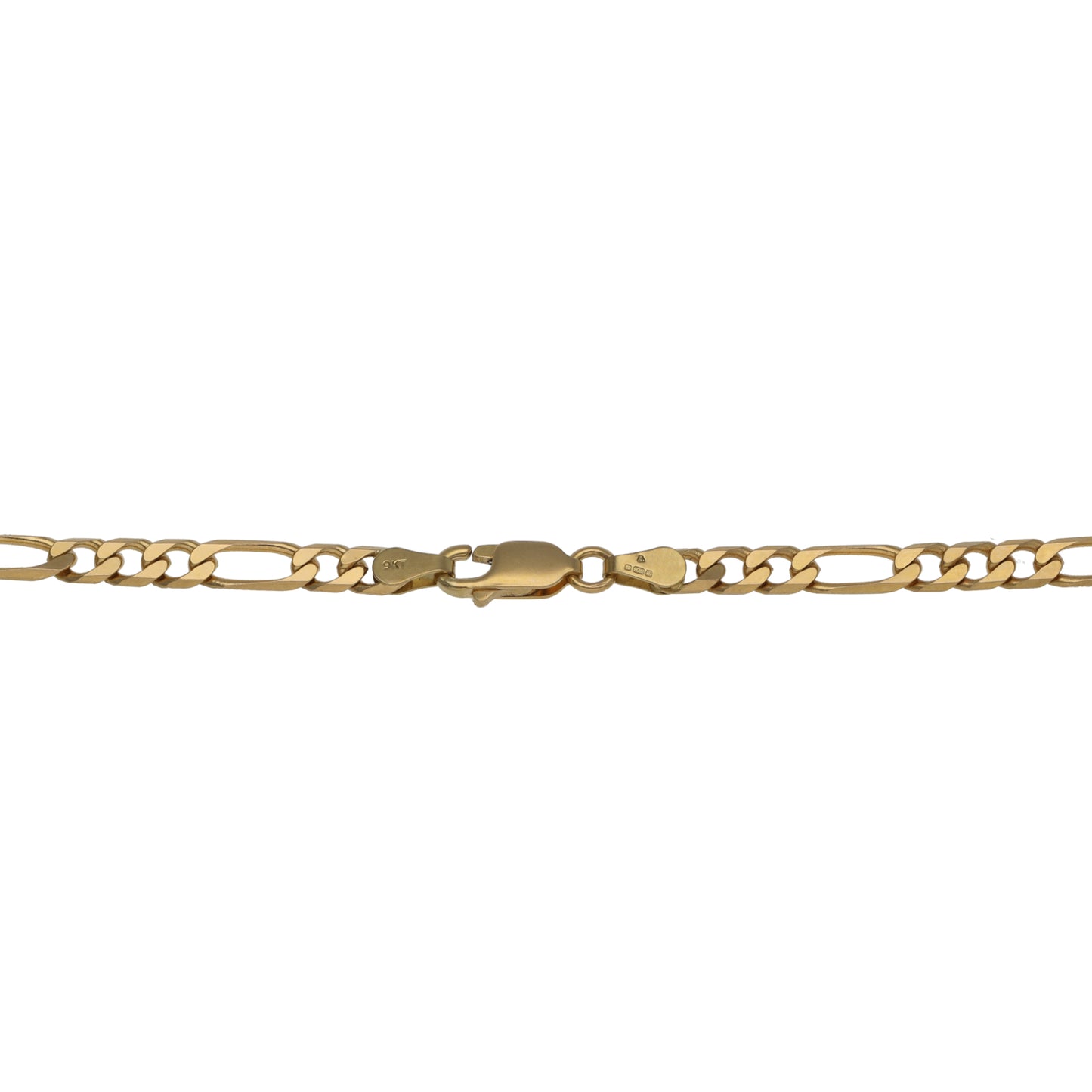 9ct Gold Figaro Chain 22"