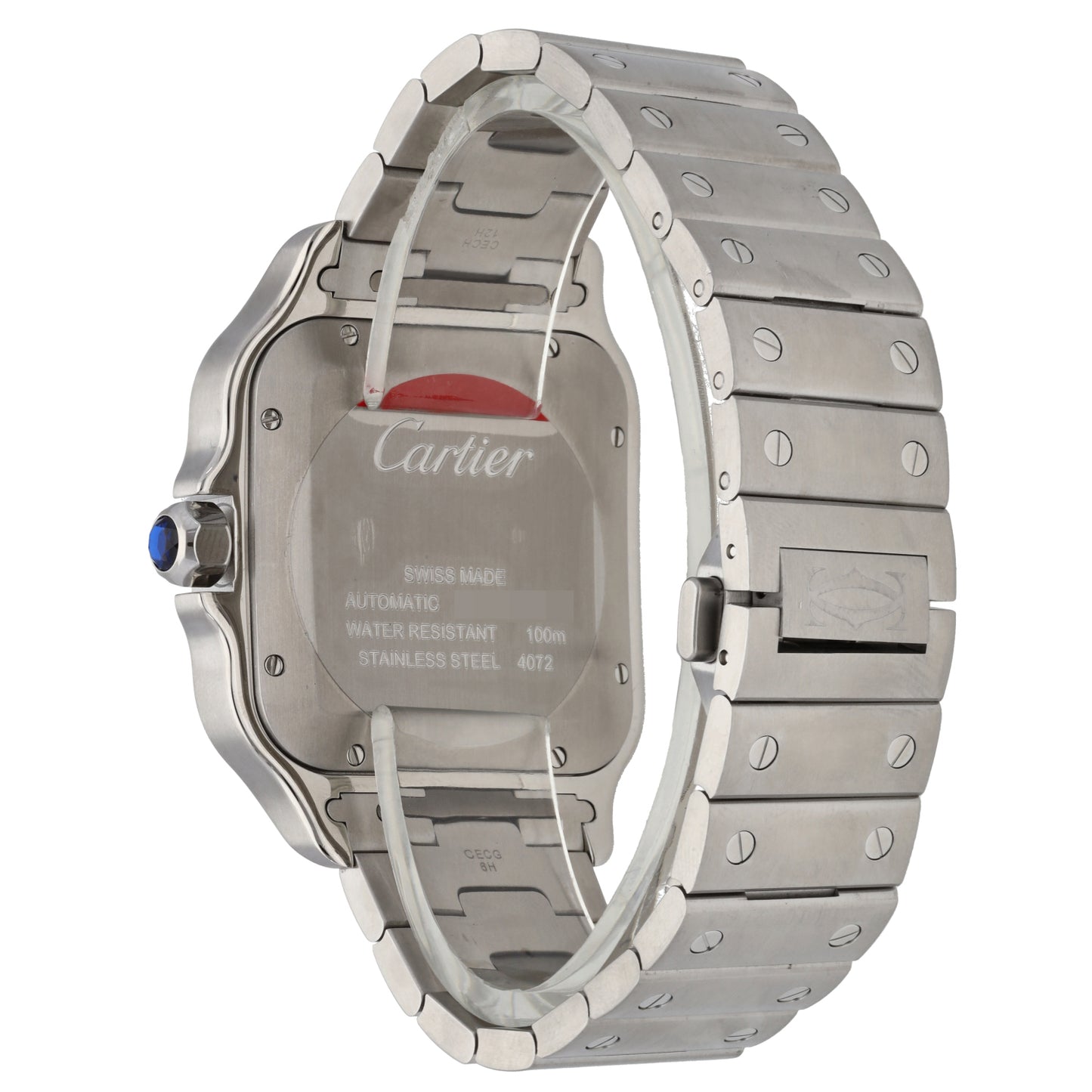 Cartier Santos 4072 39.8mm Stainless Steel Watch
