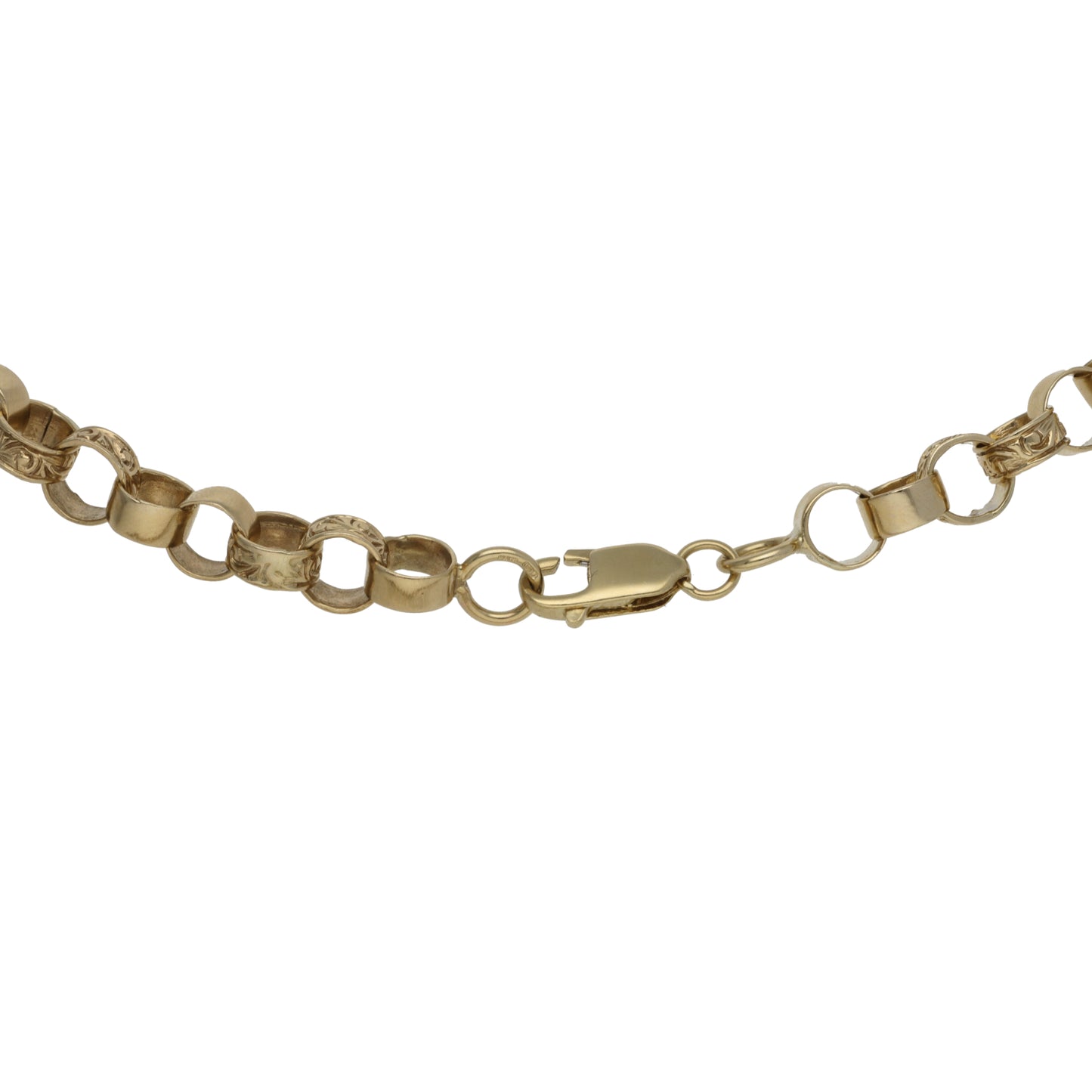 9ct Gold Belcher Chain 24"
