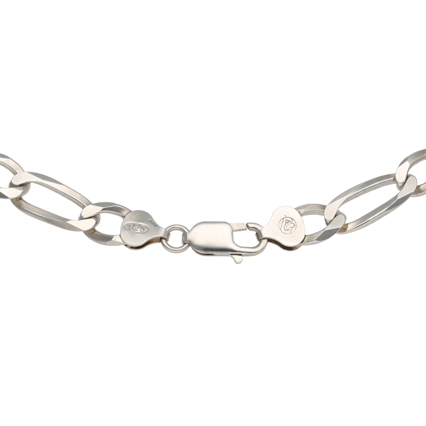 Sterling Silver Figaro Chain 24"