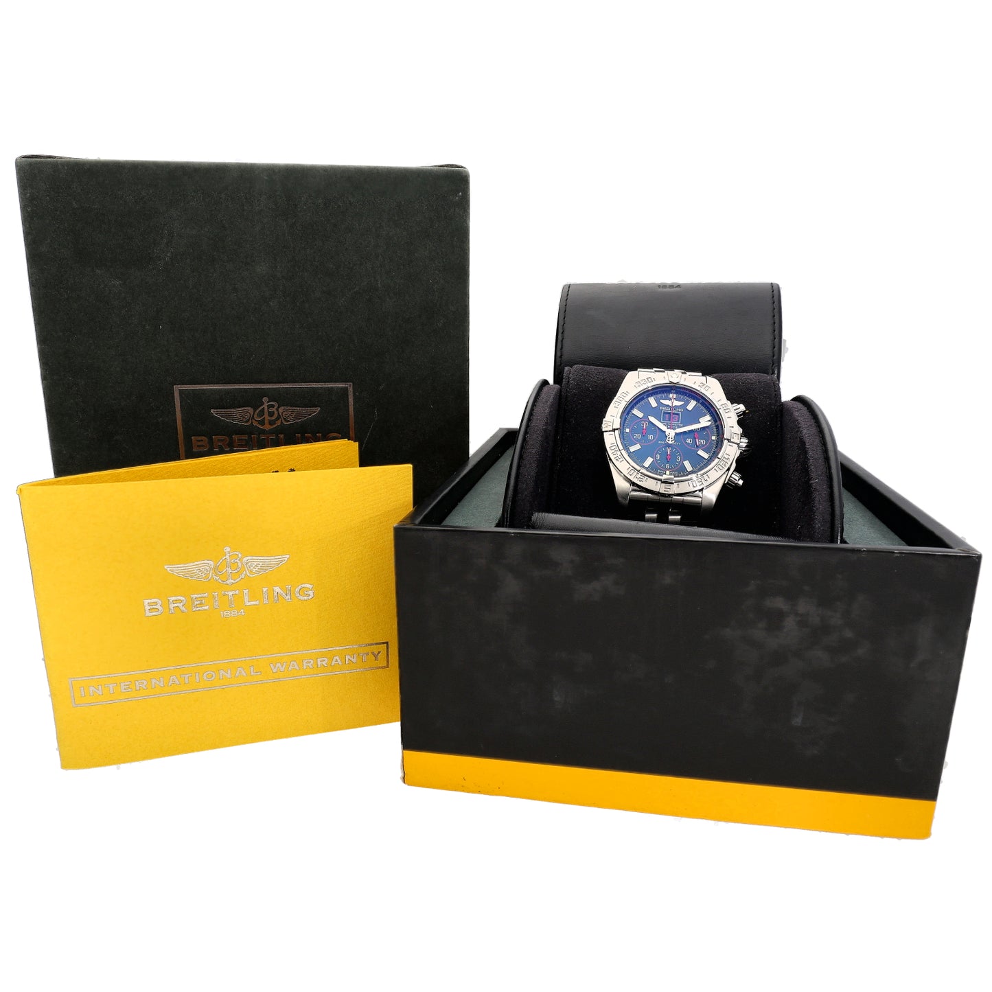 Breitling Blackbird A44359 44mm Stainless Steel Watch