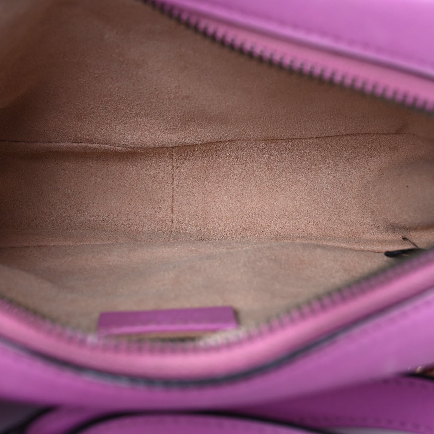 Gucci Mini GG Marmont Matelasse Calfskin Chain Shoulder Bag - Porcelain Rose